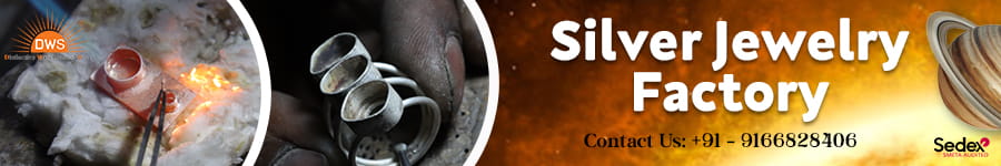 Silver Jewelry Factory in India